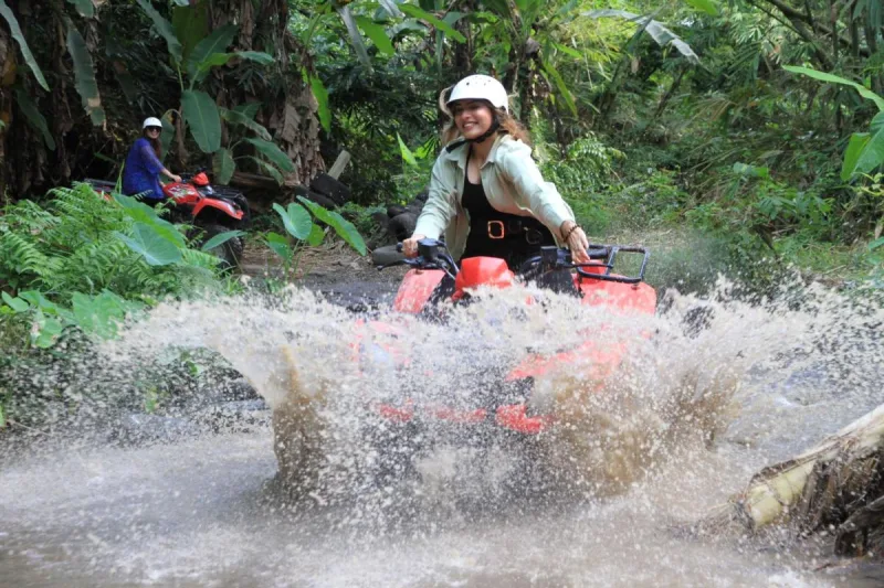 Ubud Adventure: ATV ride, Rafting & Waterfall Views tour package