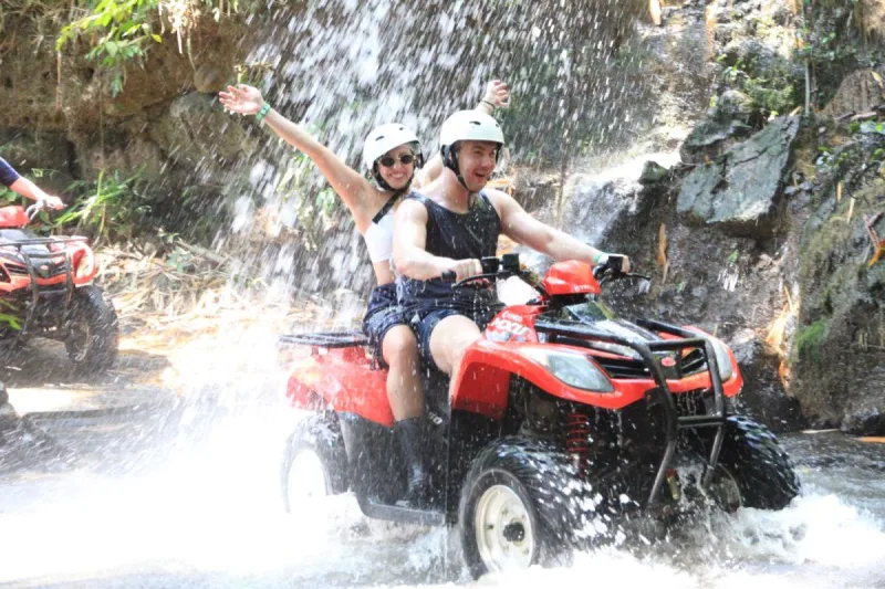 Ubud Adventure: ATV ride, Rafting & Waterfall Views gallery photo 3